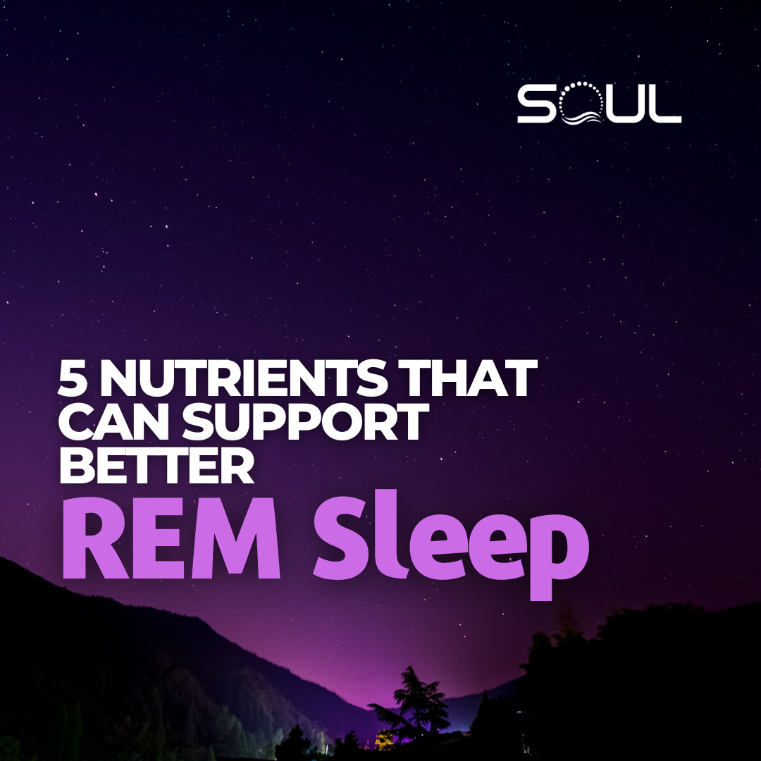 5 Nutrients That Can Support REM Sleep