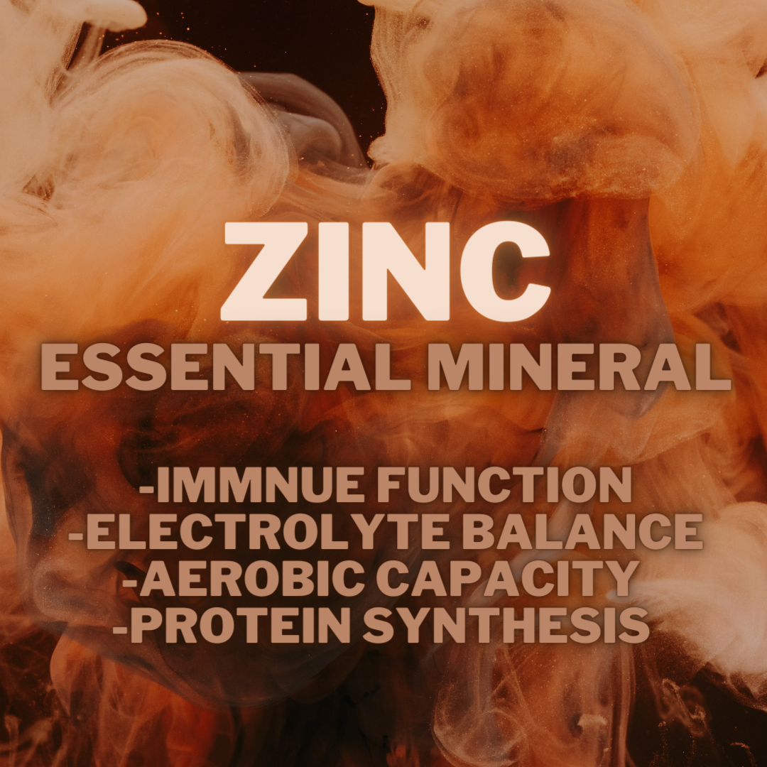 Zinc - Essential trace mineral